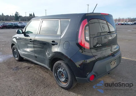 2016 Kia Soul из США, поврежденный, VIN KNDJN2A22G7830529